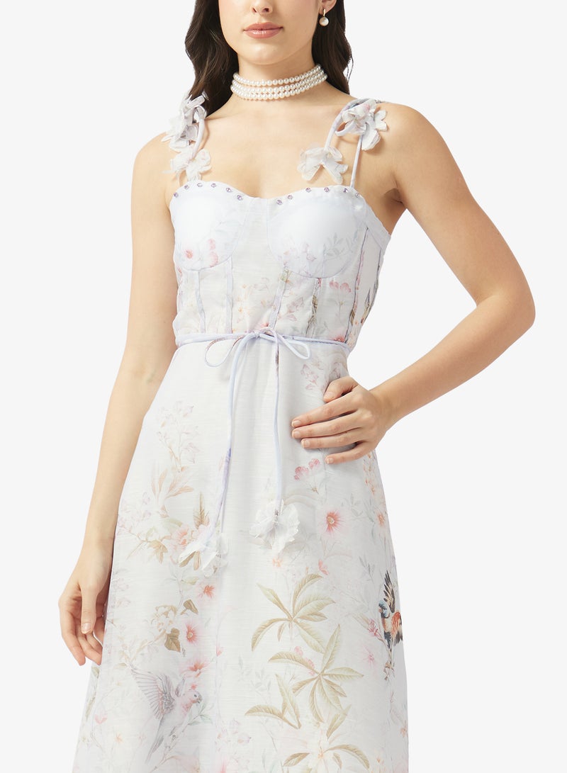 ايلا فستان صيفي بطبعة زهور - Image 3